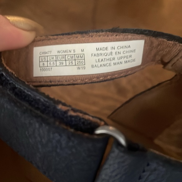 Rockport navy wedge sandal size 8 - Picture 4 of 6